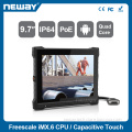 9.7" 1024*768 IPS screen capacitive touch industrial controller PoE function optional